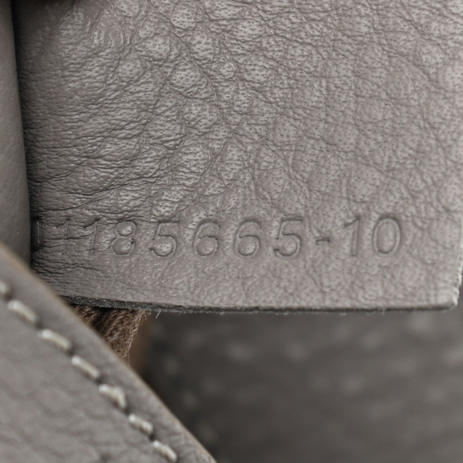 Chloe Calfskin Medium Marcie Round Crossbody Bag Cashmere Grey 8 of 12