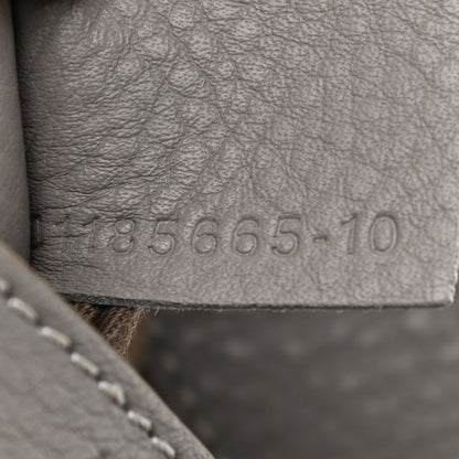 Chloe Calfskin Medium Marcie Round Crossbody Bag Cashmere Grey 8 of 12