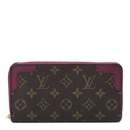 Louis Vuitton Monogram Zippy Retiro Wallet Aurore 1 of 12