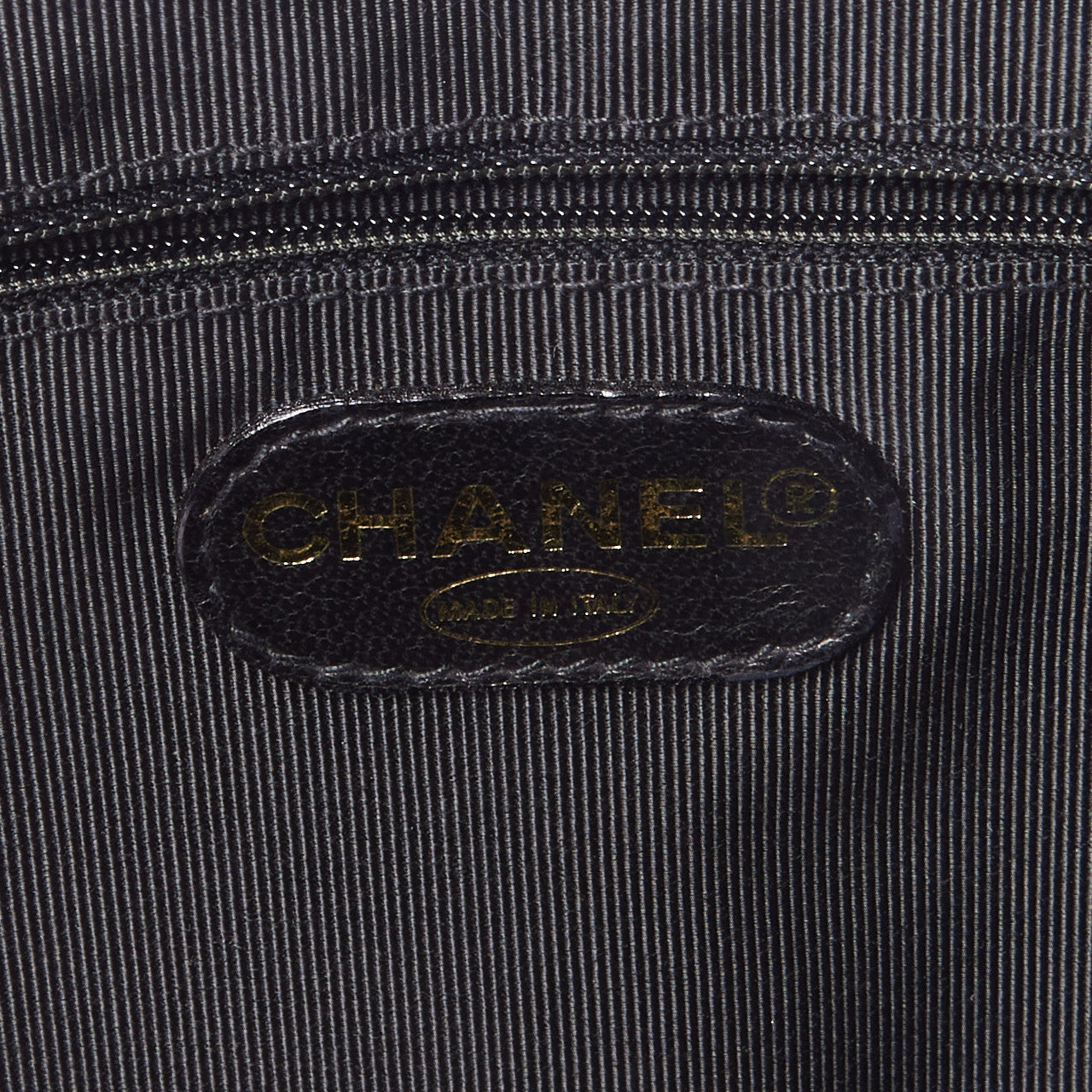 Chanel Caviar CC Tote Black 7 of 9