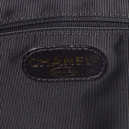 Chanel Caviar CC Tote Black 7 of 9