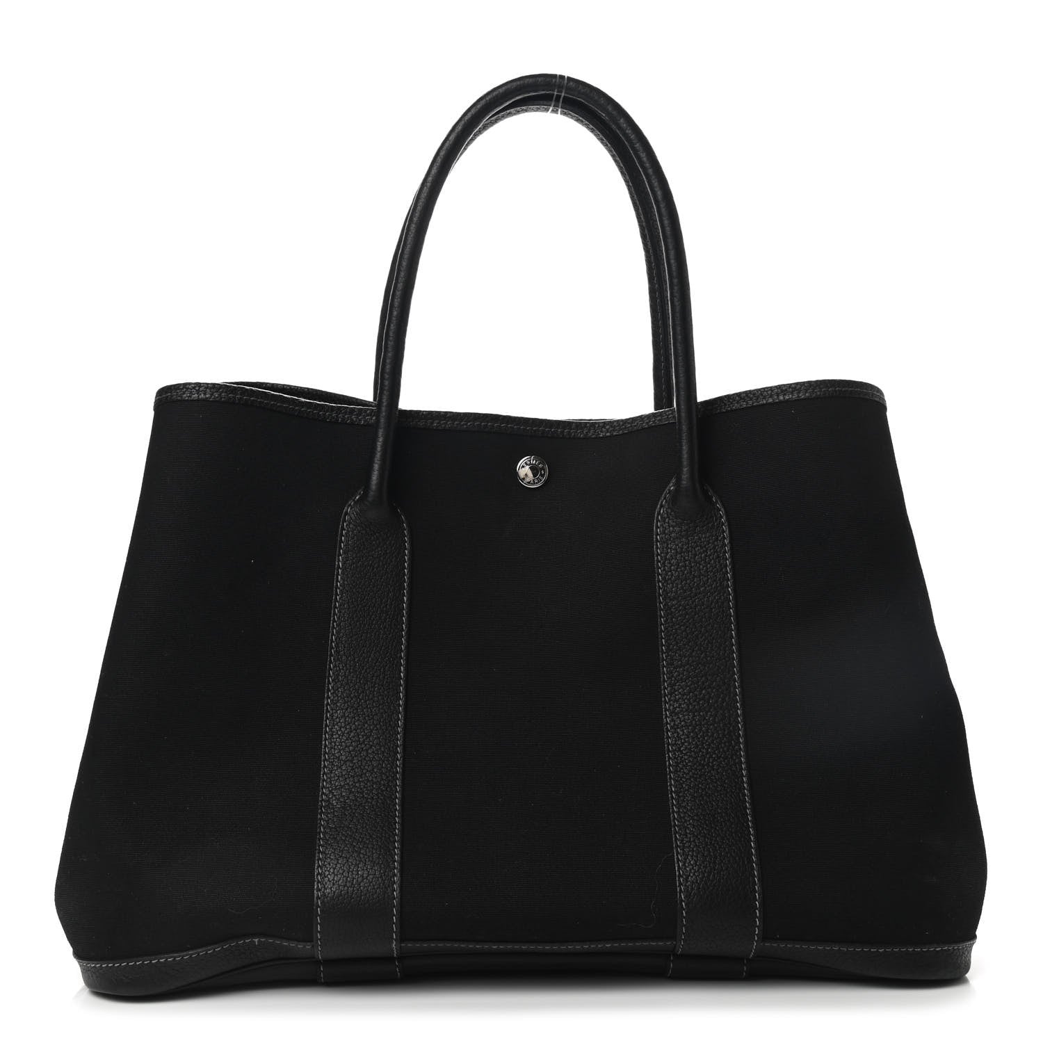 Hermes Toile Negonda Garden Party Tote 36 MM Black 1 of 11