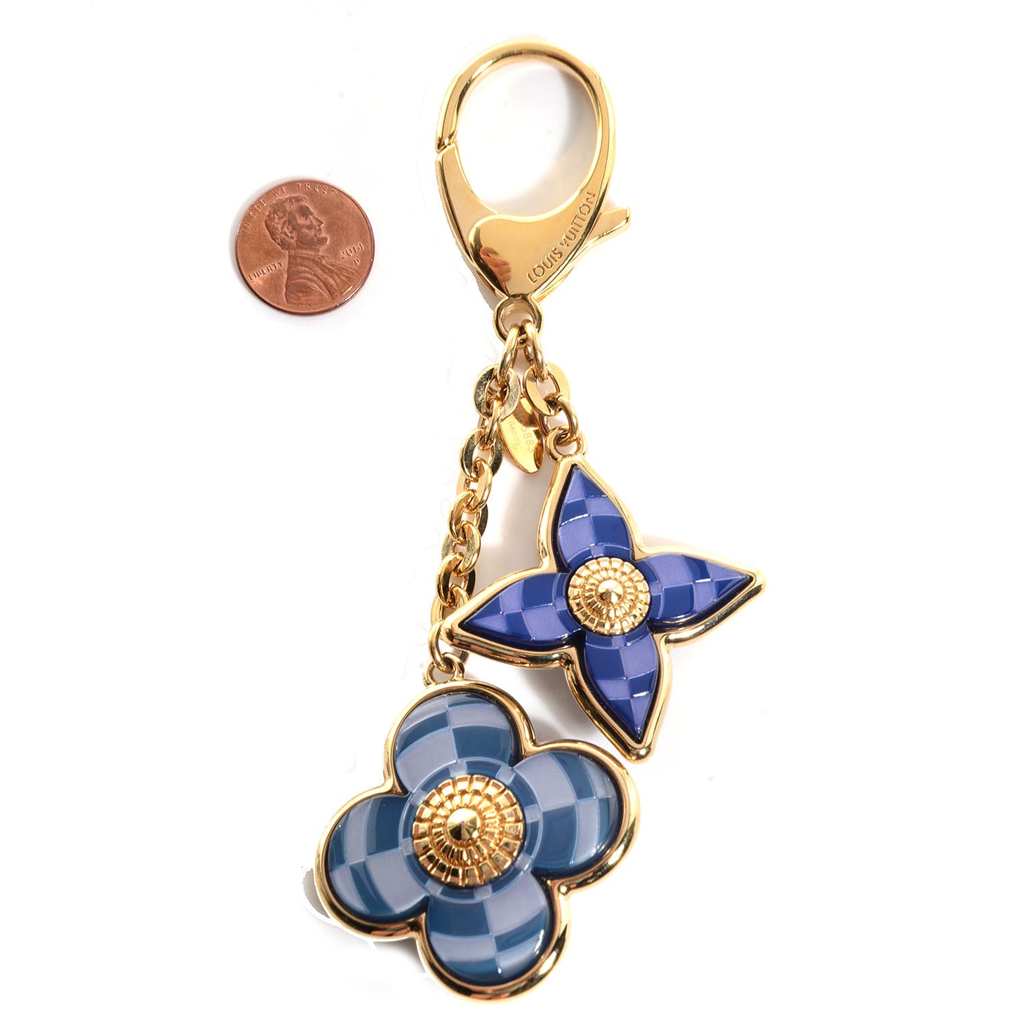 Mosaique Bag Charm Blue