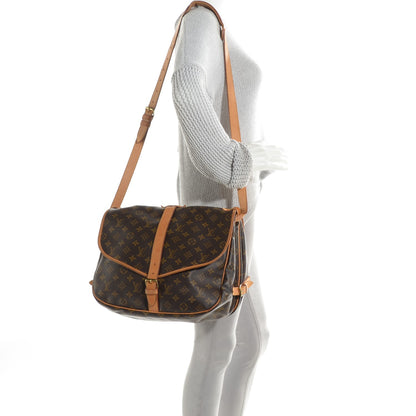 Louis Vuitton Monogram Saumur 35 2 of 11