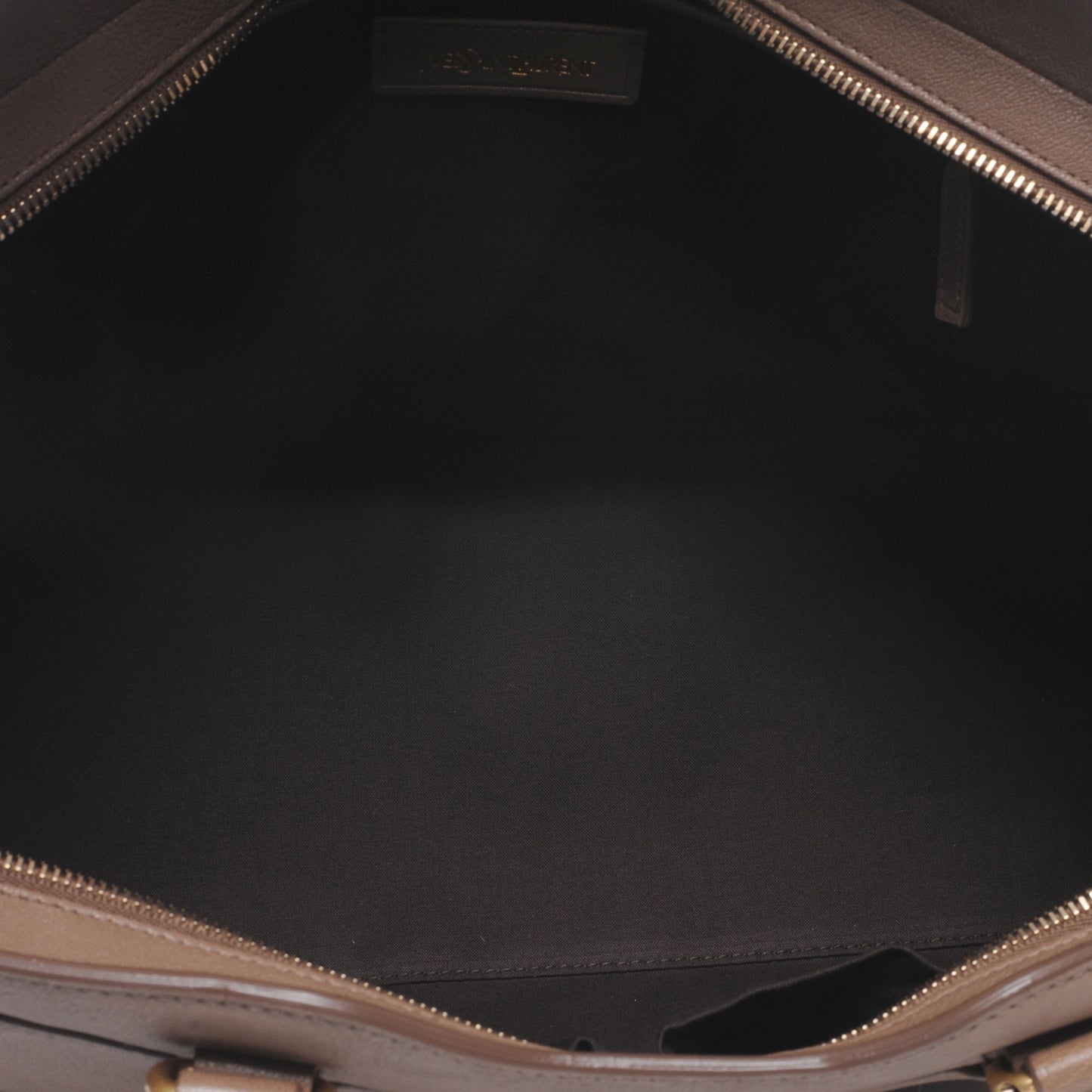 Leather Medium Cabas ChYc Taupe
