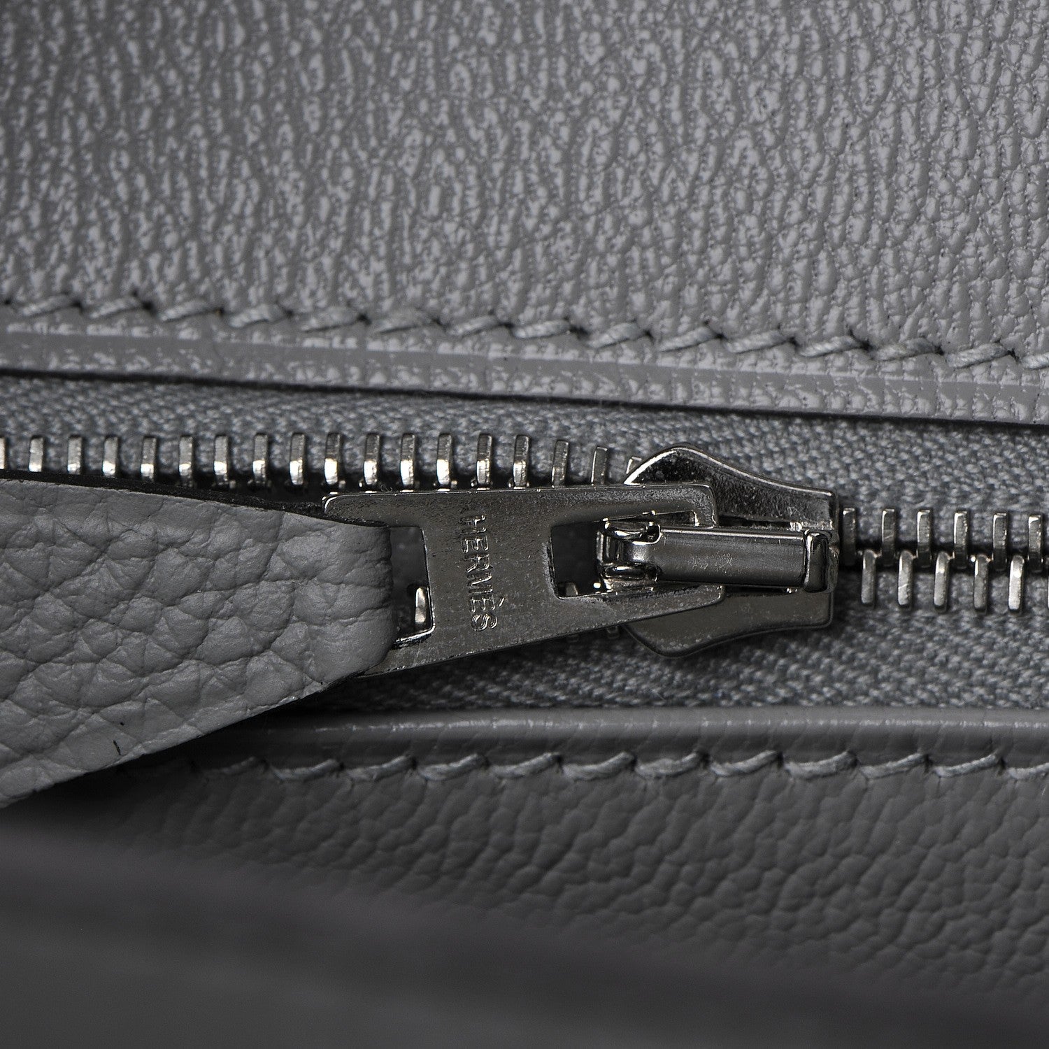 Hermes Togo Birkin 30 Gris Mouette 16 of 26