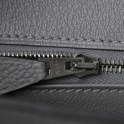 Hermes Togo Birkin 30 Gris Mouette 16 of 26