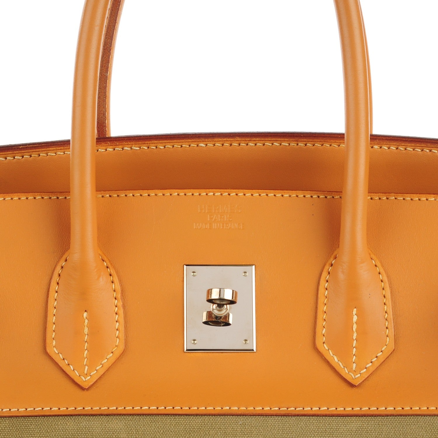 Hermes Toile Natural Barenia Birkin 35 18 of 18