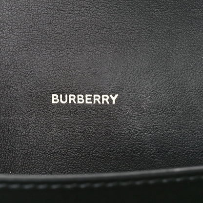 Burberry Calfskin Vintage Check New Hampshire Bag Black 6 of 11