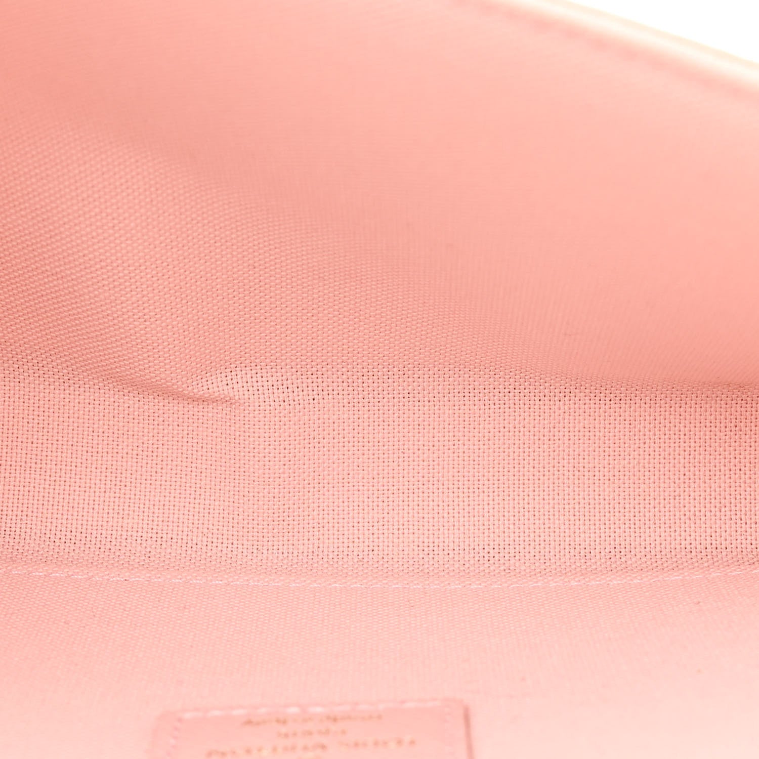 Louis Vuitton Damier Azur Pochette Felicie Chain Wallet Rose Ballerine 6 of 12