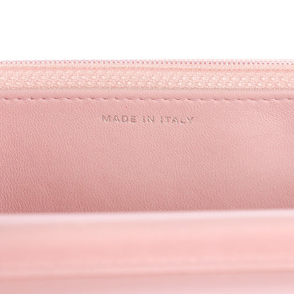 Chanel Lambskin Quilted Wallet On Chain WOC Light Pink 7 of 8