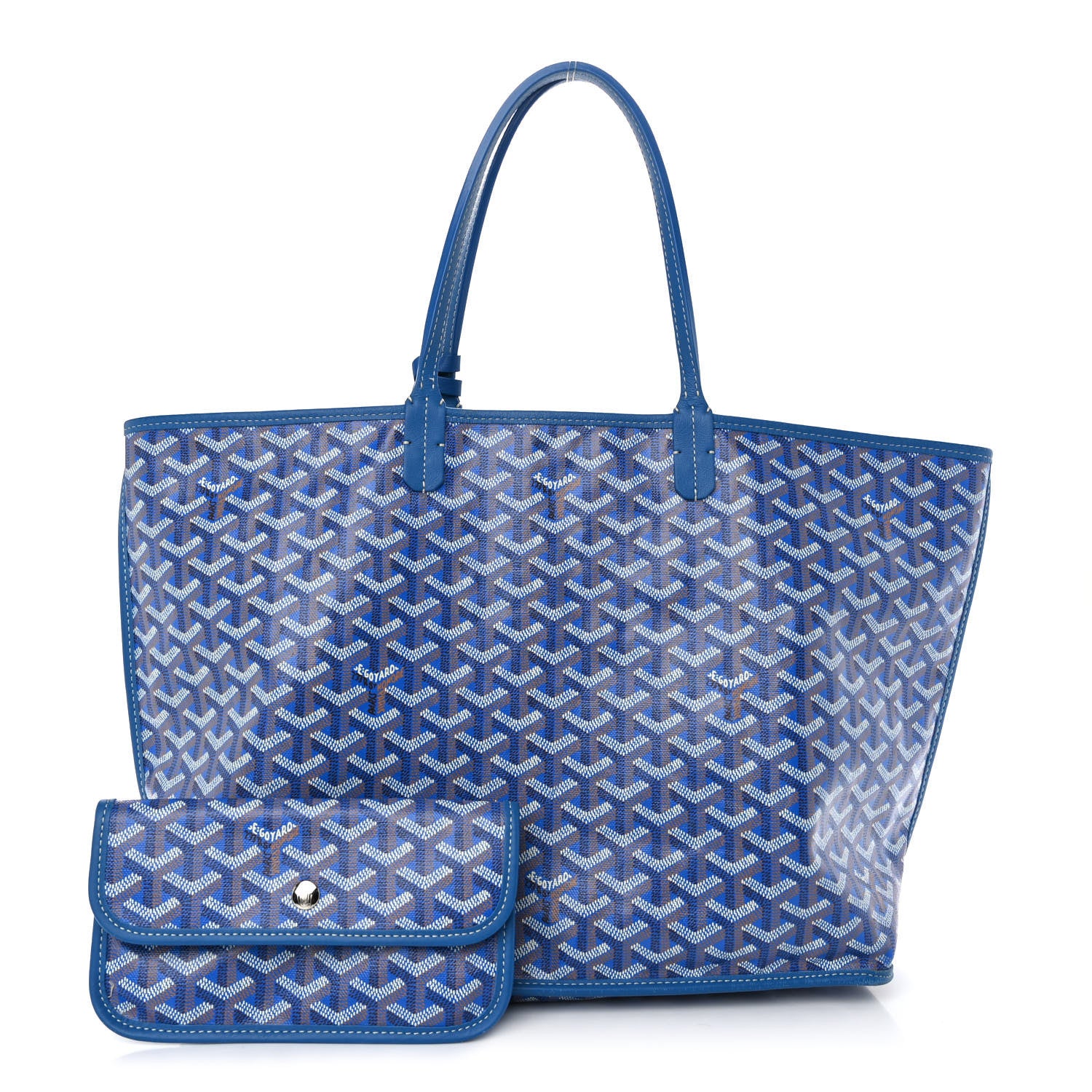 Goyard Goyardine Reversible Anjou PM Sky Blue 1 of 19