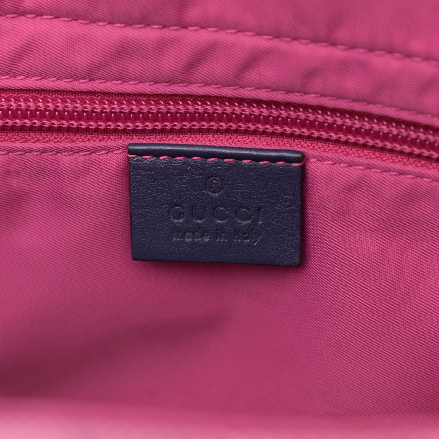 Monogram Multicolor Diaper Bag Pink Blue