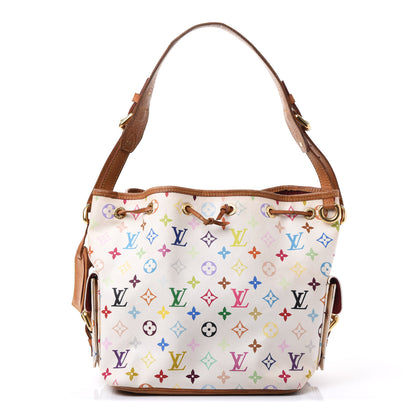 Louis Vuitton Monogram Multicolor Petit Noe White 1 of 13