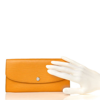 Louis Vuitton Epi Emilie Wallet Mimosa 2 of 10