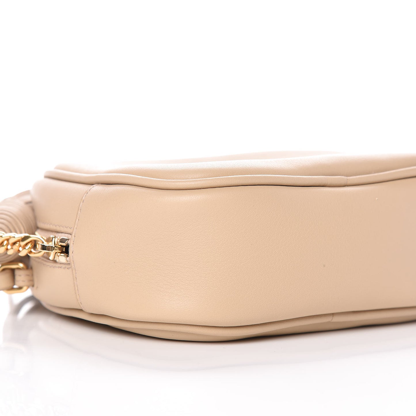 Nappa Monogram Blogger Bag Nude Powder