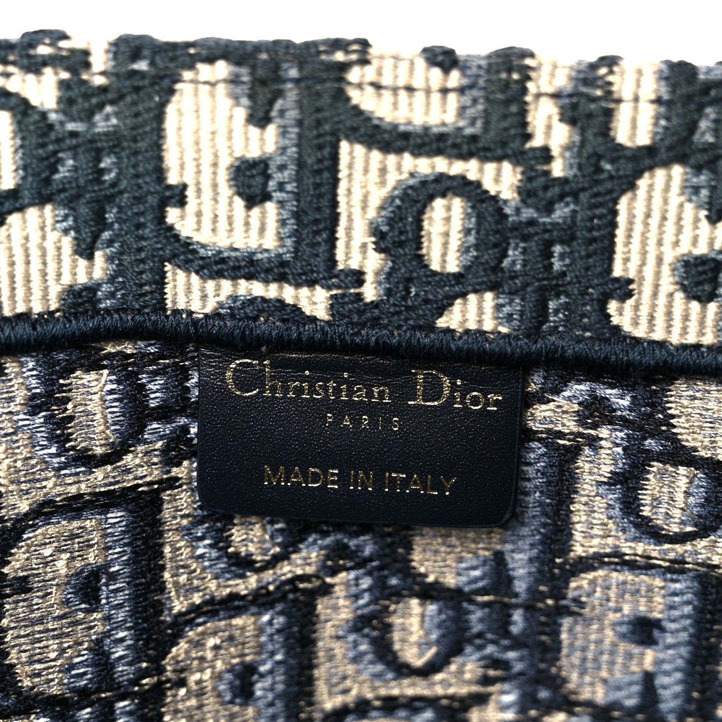 Oblique Medium Book Tote Blue Multicolor