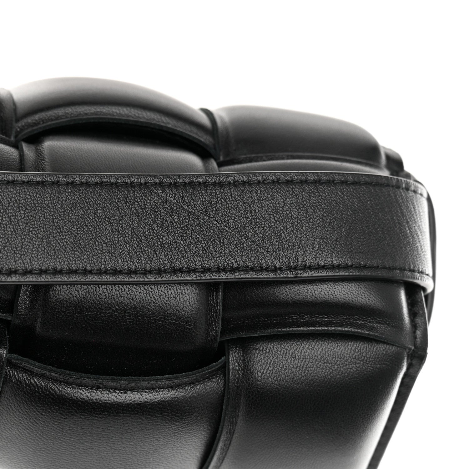 Bottega Veneta Nappa Maxi Intreccio Padded Cassette Crossbody Bag Black 15 of 15