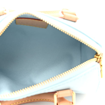Louis Vuitton Vernis Monogram Nano Speedy Sky 5 of 9