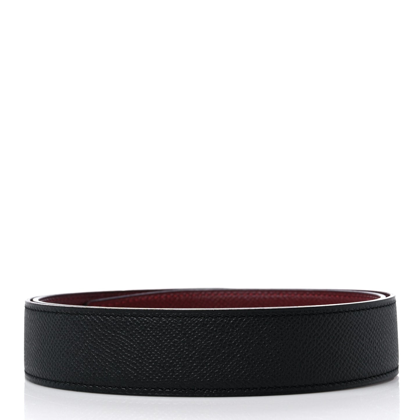 Epsom 32mm Belt Strap 80 32 Black Rouge Grenat