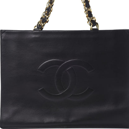 Chanel Lambskin CC Shoulder Bag Black 9 of 13