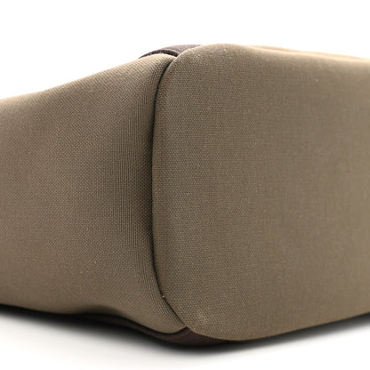 Hermes Toile Sac De Pansage Groom Kaki Feu 9 of 12