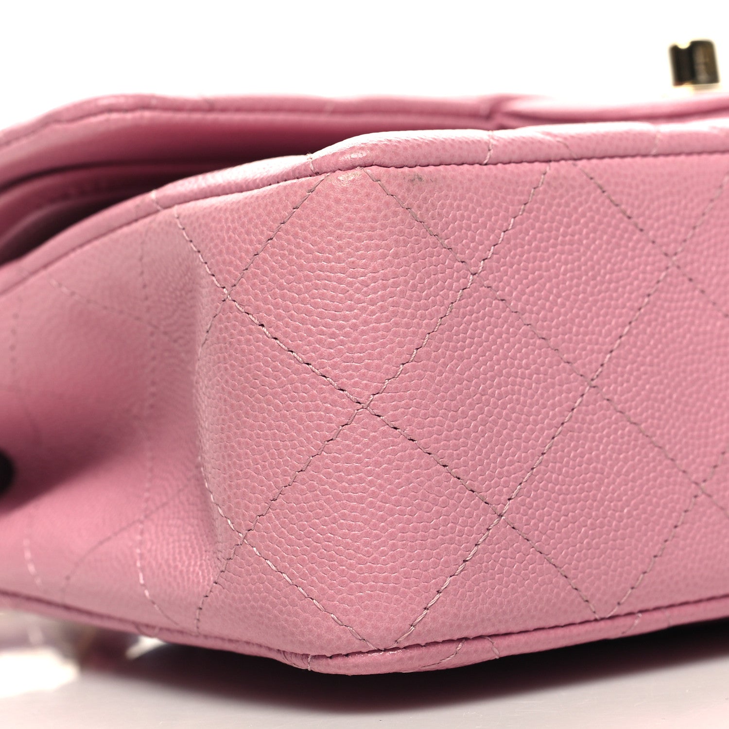 Chanel Caviar Quilted Small Double Flap Pink 9 of 11