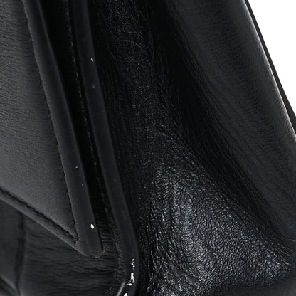 Balenciaga Shiny Box Calfskin Strass Hourglass Top Handle Bag XS Black 13 of 13