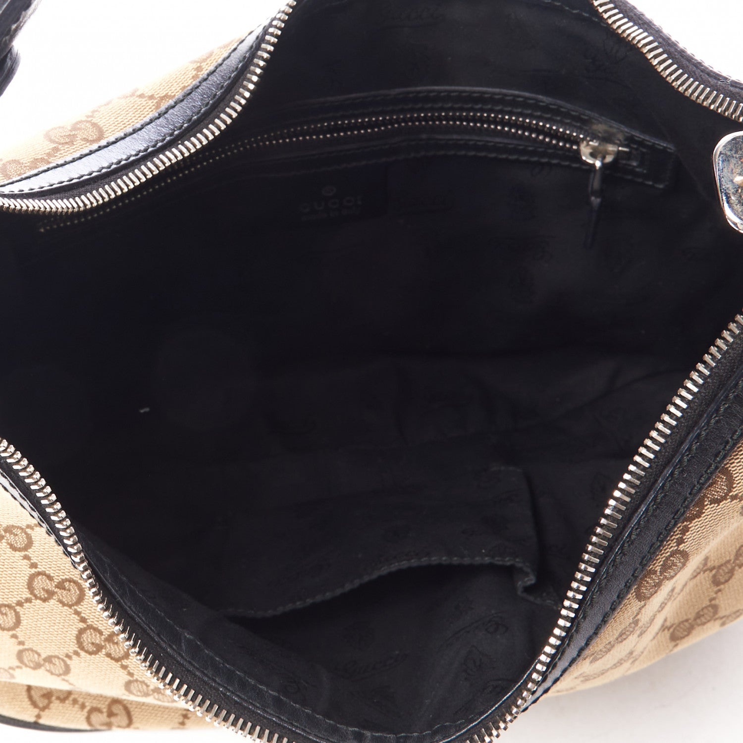 Gucci Monogram Medium GG Twins Hobo Black 4 of 7
