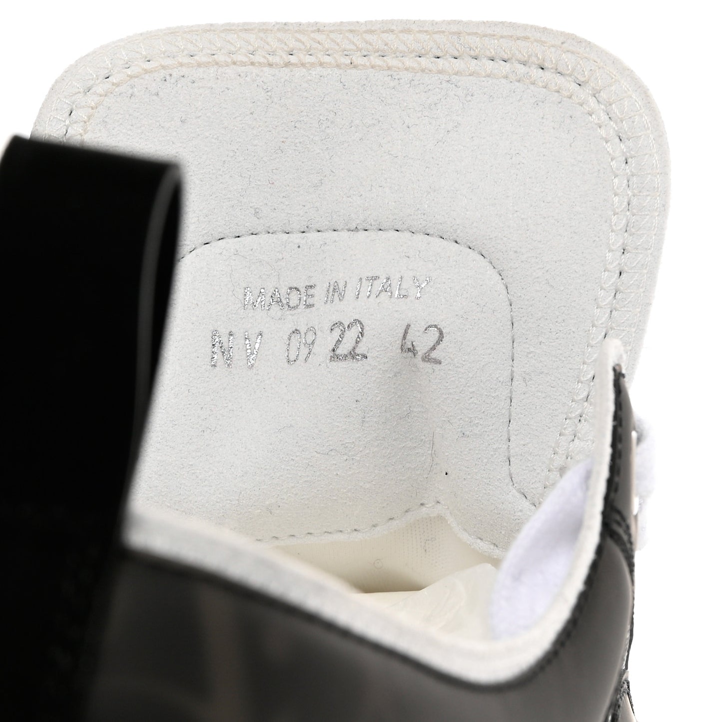Technical Canvas Mesh Oblique Printed Mens B23 Low Top Sneaker 42 Black White