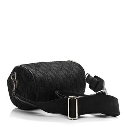 Christian Dior Oblique Roller Messenger Bag Black 3 of 12