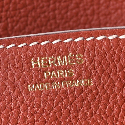 Hermes Togo Birkin 25 Sienne 6 of 11