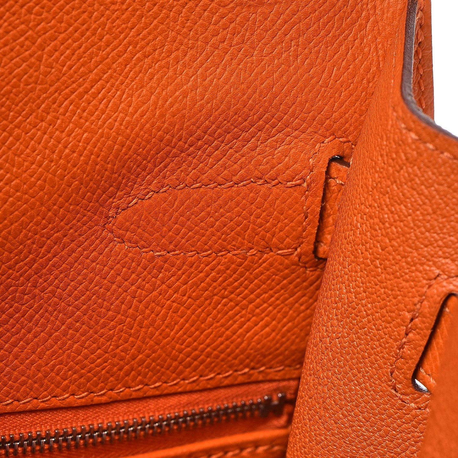 Hermes Epsom Kelly Sellier 35 Orange 10 of 34