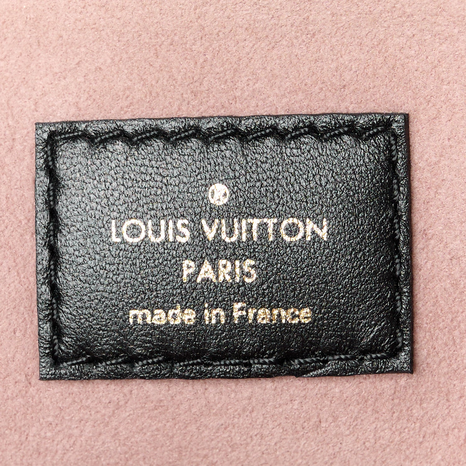 Louis Vuitton Lambskin Embossed Monogram Coussin PM Black 8 of 12