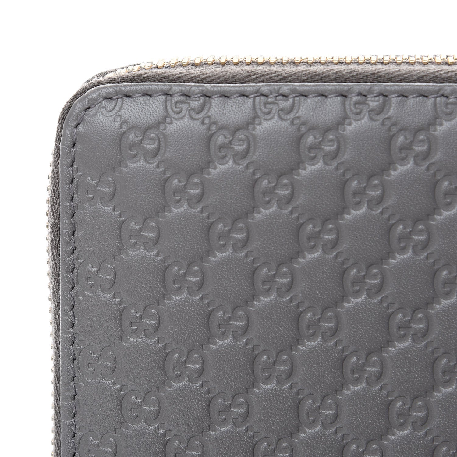 Gucci Soft Microguccissima Zip Around Top Handle Travel Wallet Loess 11 of 12