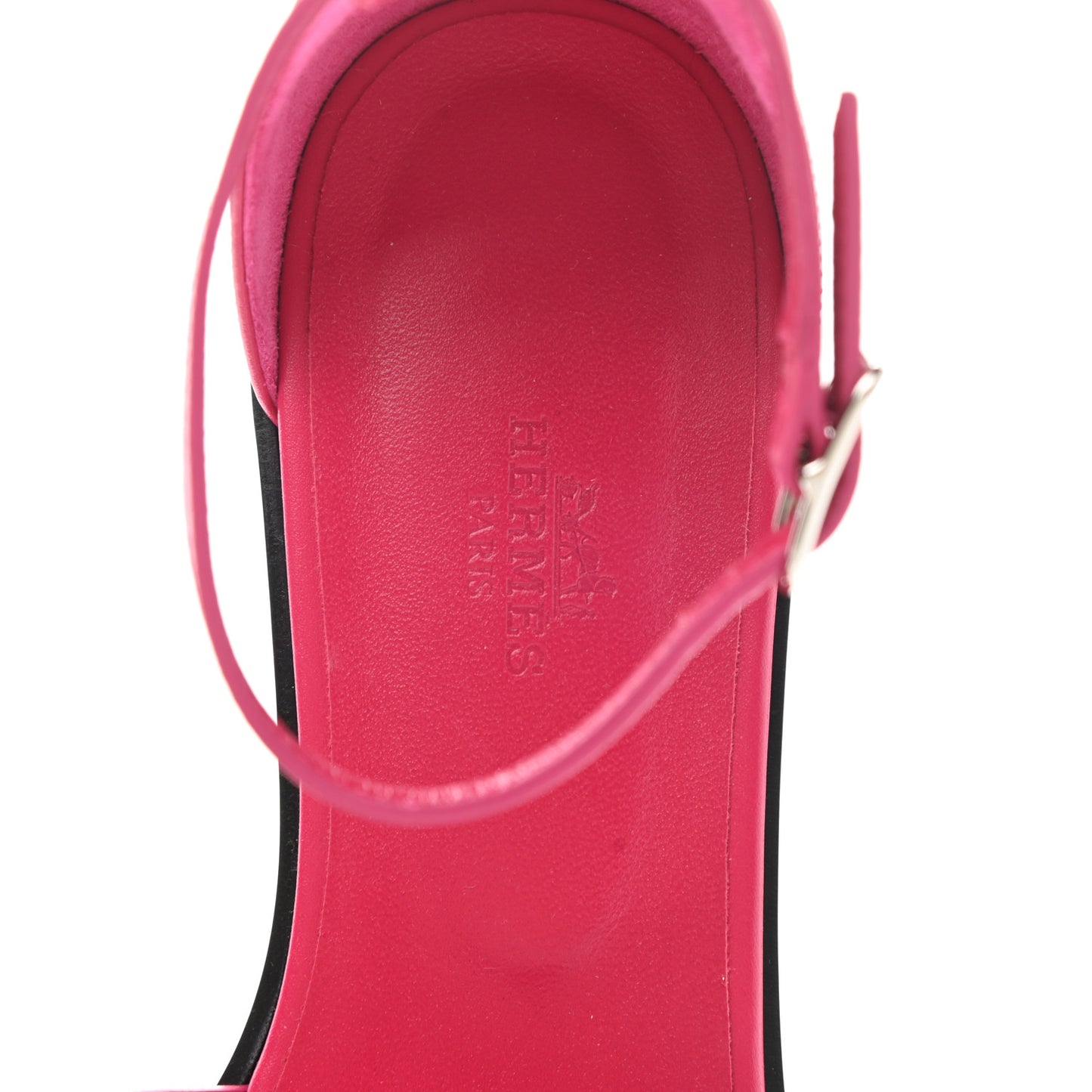 Calfskin Santorini Sandals 38.5 Fuchsia
