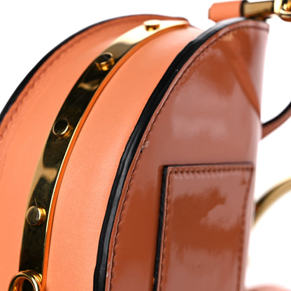 Chloe Spazzolato Sfumato Lambskin Calfskin Small Nile Bracelet Minaudiere Bag Ideal Blush 14 of 14