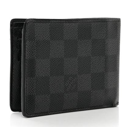 Louis Vuitton Damier Graphite Slender Wallet 3 of 8