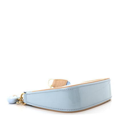 Louis Vuitton Vernis Valentine Mini Pochette Accessories Lollipop Blue 4 of 9