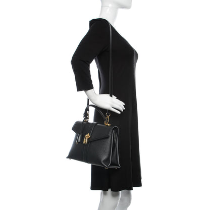 Louis Vuitton Grained Smooth Calfskin Rose Des Vents PM Black 2 of 7