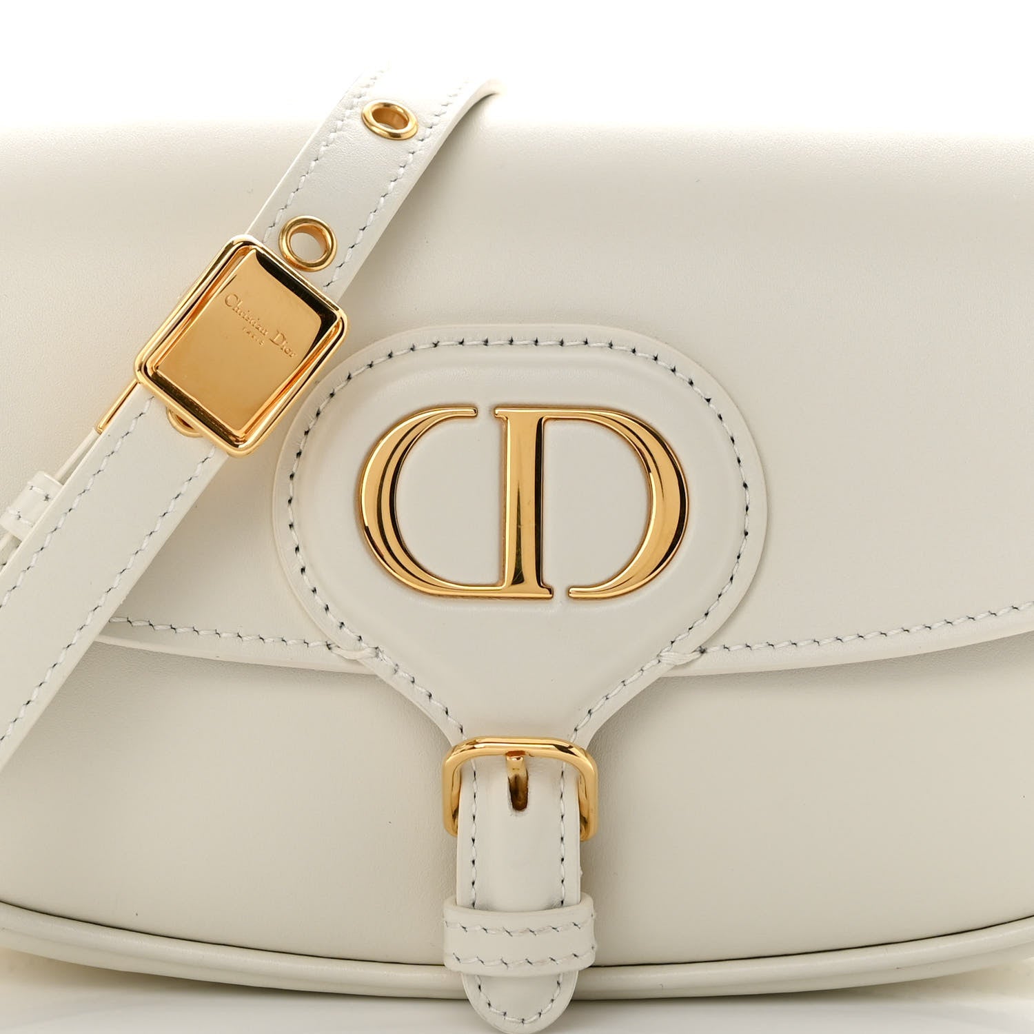 Christian Dior Box Calfskin East West Bobby Bag Latte 8 of 12