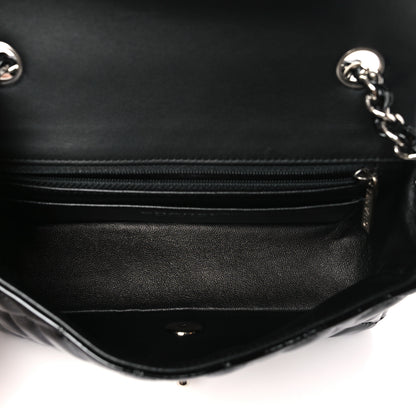 Chanel Patent Calfskin Quilted Mini Rectangular Flap Black 5 of 10