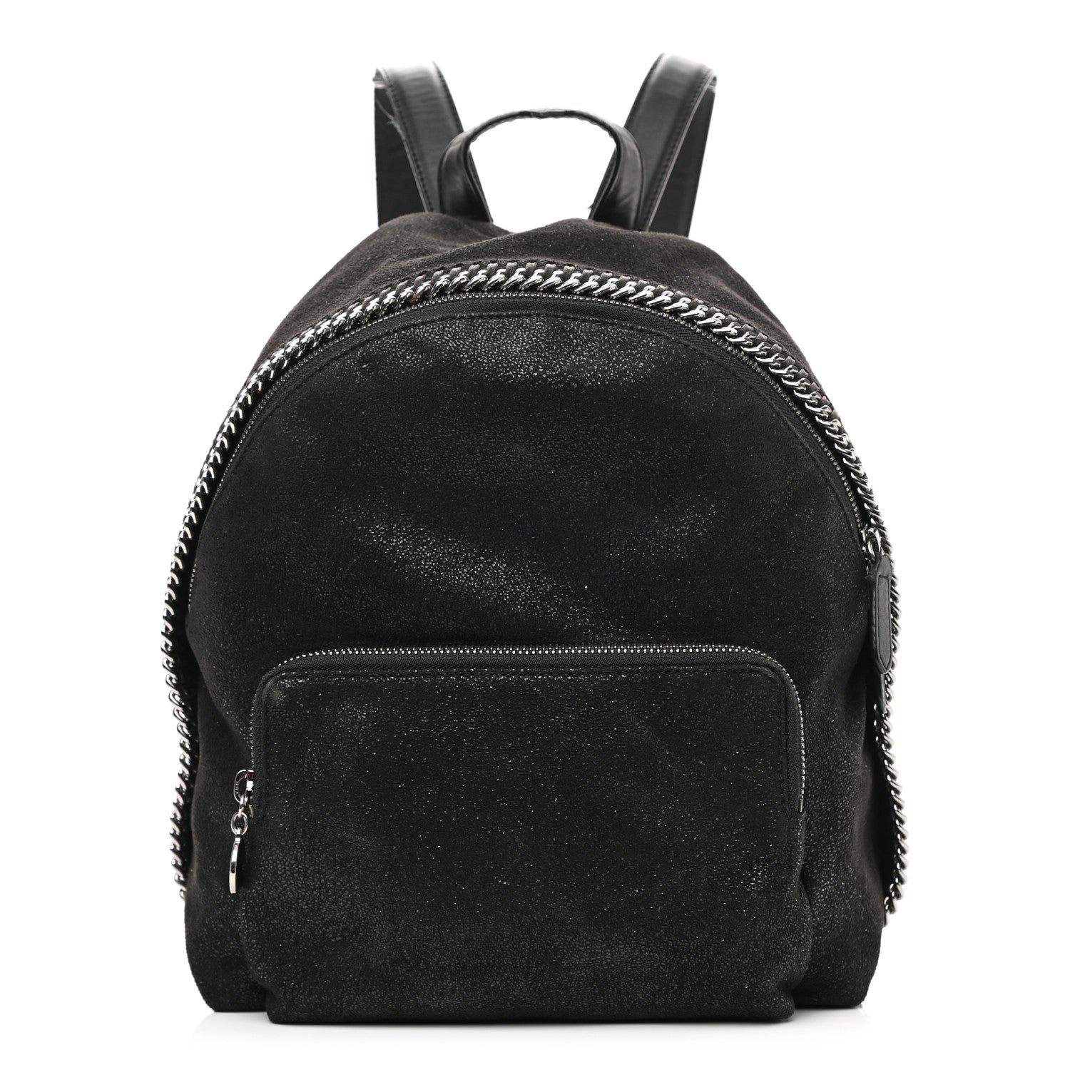 Stella McCartney Shaggy Deer Small Falabella Backpack Black 1 of 16