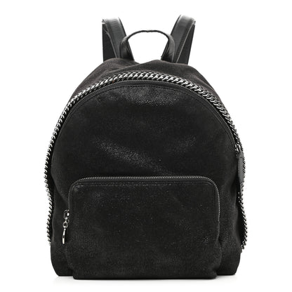 Stella McCartney Shaggy Deer Small Falabella Backpack Black 1 of 16