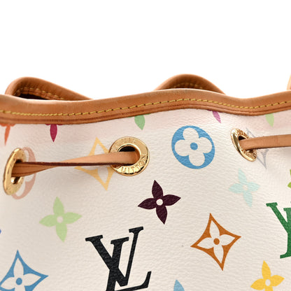 Louis Vuitton Monogram Multicolor Petit Noe White 11 of 14