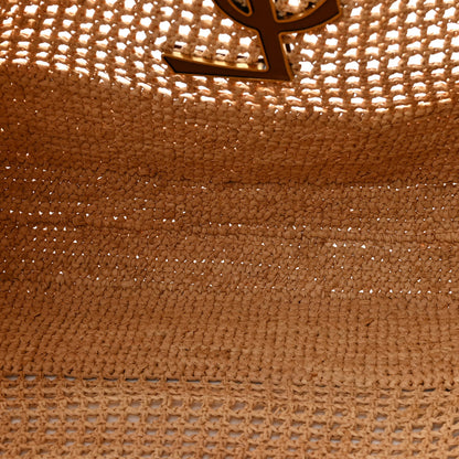 Saint Laurent Raffia Icare Shopping Tote Natural 6 of 14