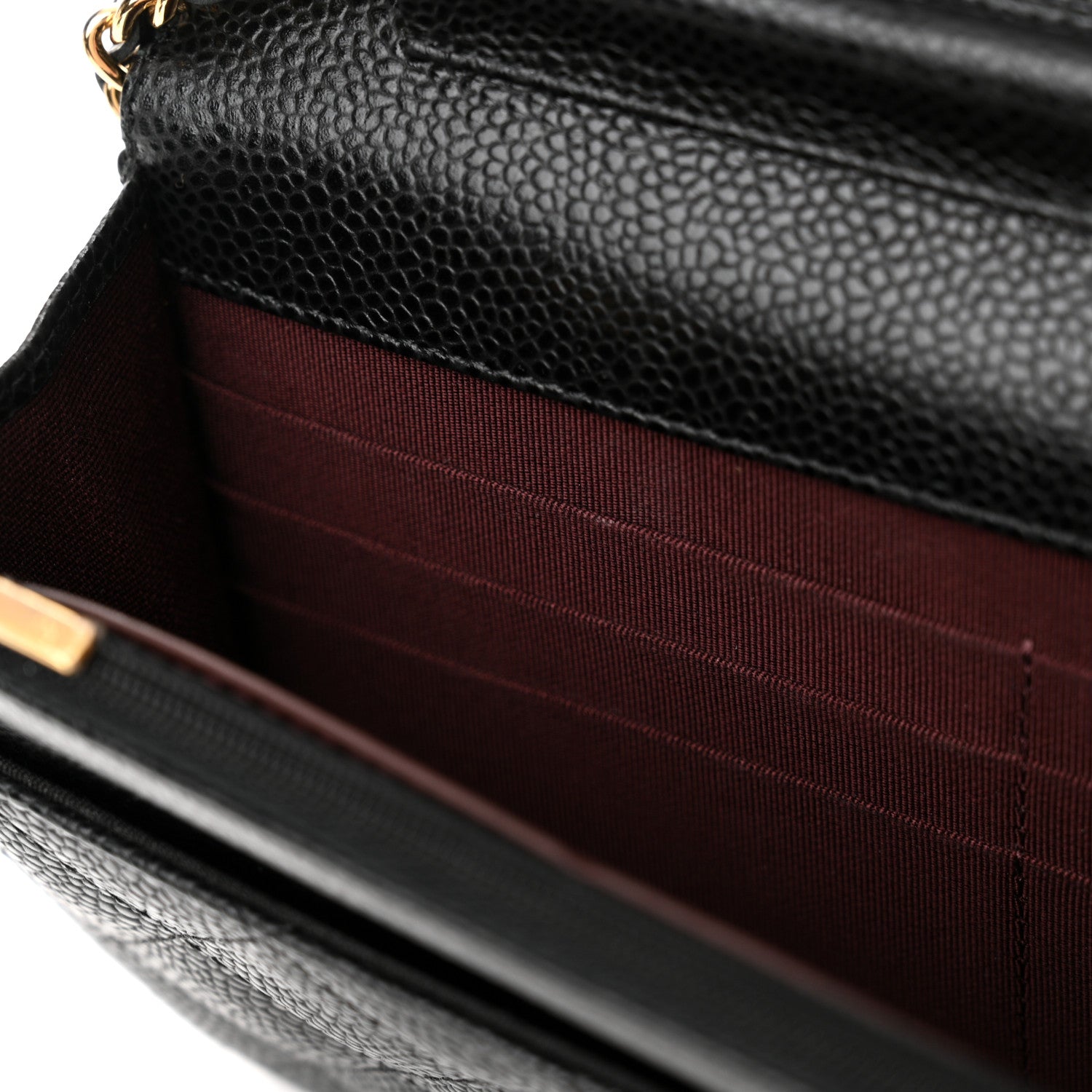Chanel Caviar Quilted Wallet on Chain WOC Black 13 of 14