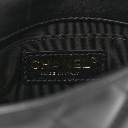 Chanel Lambskin Quilted Mini My Precious Flap Black 6 of 12