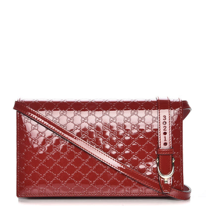 Gucci Patent Microguccissima Mini Nice Wallet Rose Bed 1 of 7