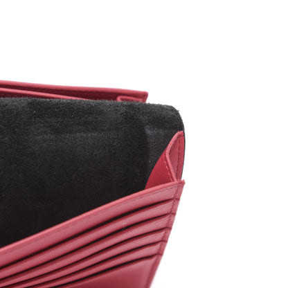 Celine Grained Calfskin Large Multifunction Strap Wallet Black 8 of 8